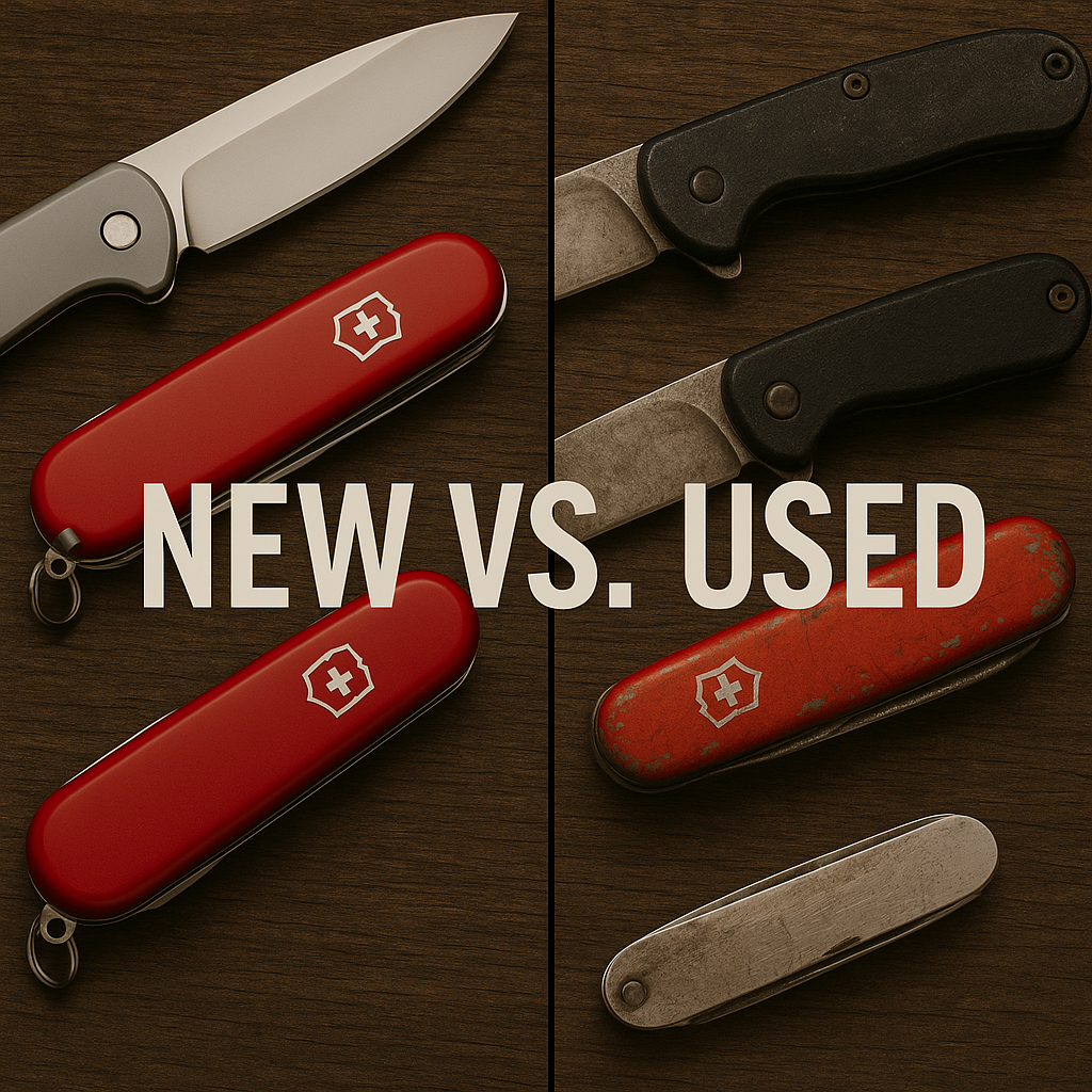 New vs. Used Knife or Multitool – Which Is Better?