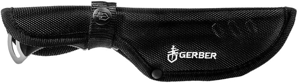 Gerber Freeman Guide Fixed Blade Full Tang Knife + Nylon Sheath – Hunting New
