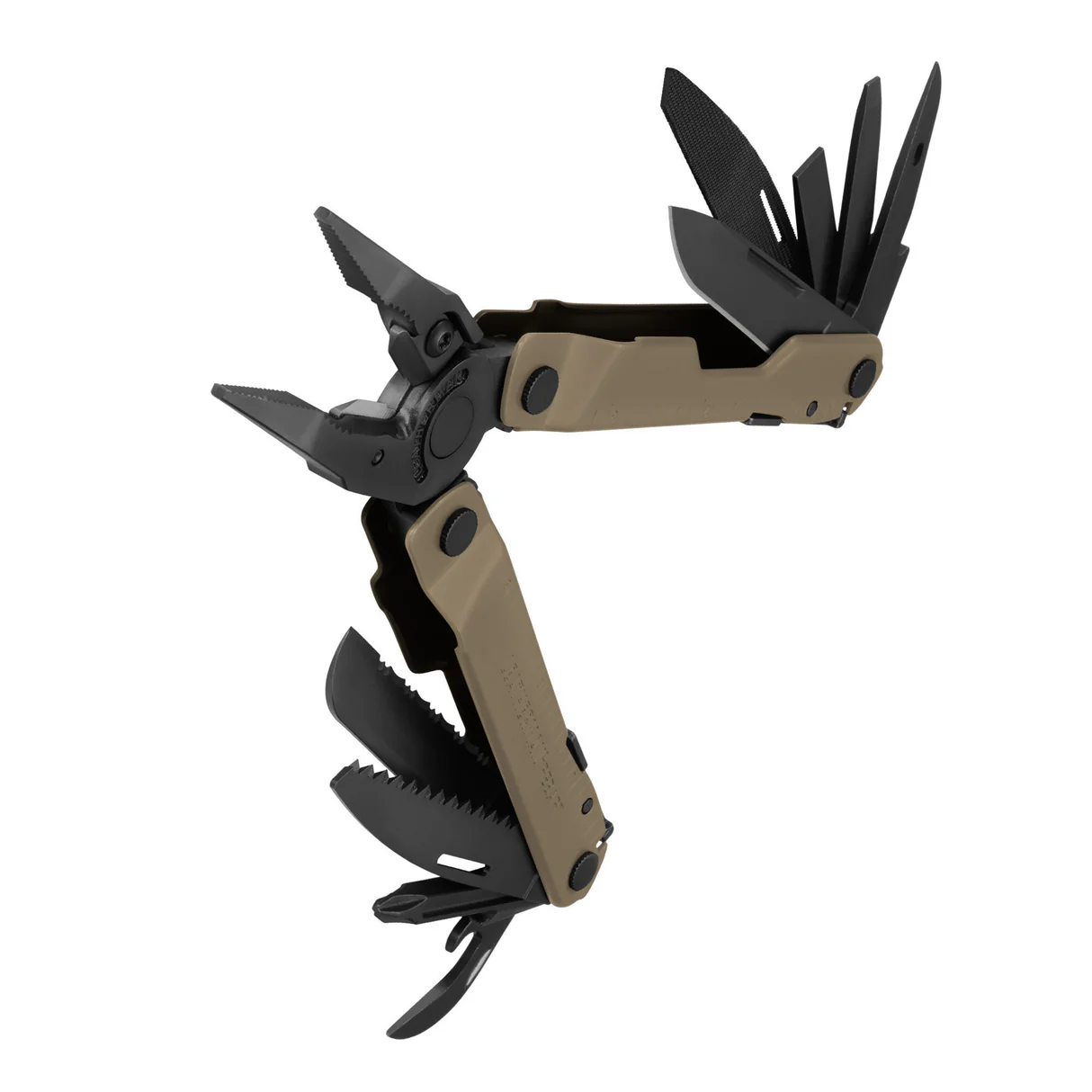 🛠Leatherman Rebar Coyote Tan Multitool 17-in-1 USA w/ Sheath – Black Oxide NEW!