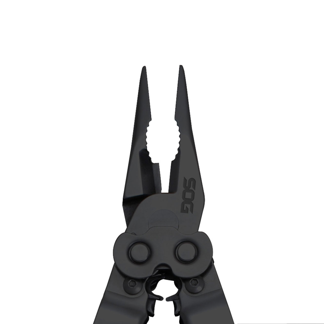 SOG PowerLock EOD Black Oxide Multitool with Nylon Sheath – 18 Tools in One (NEW)