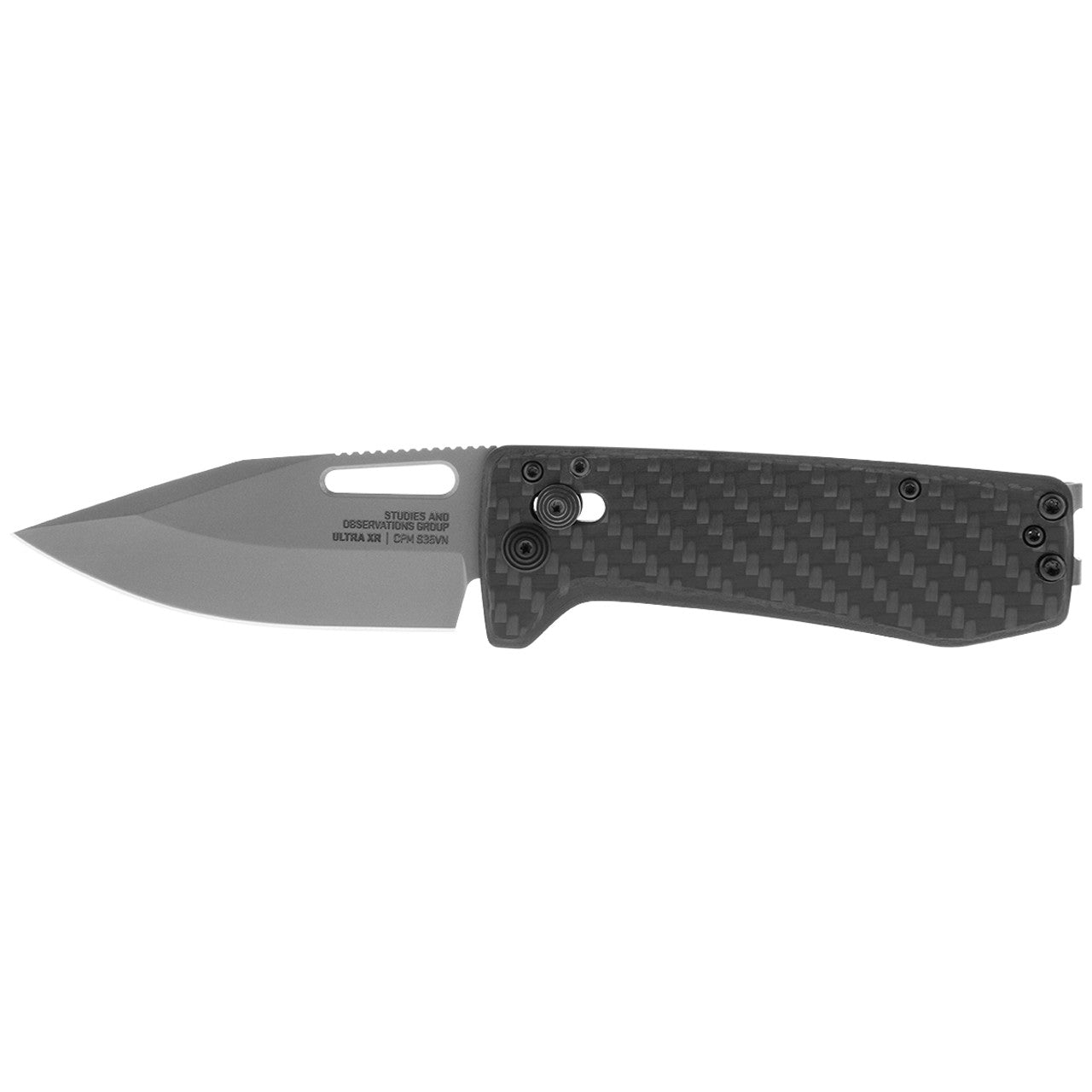 SOG Ultra XR Carbon Fiber Folding Knife – Premium EDC Pocket Knife (NEW)