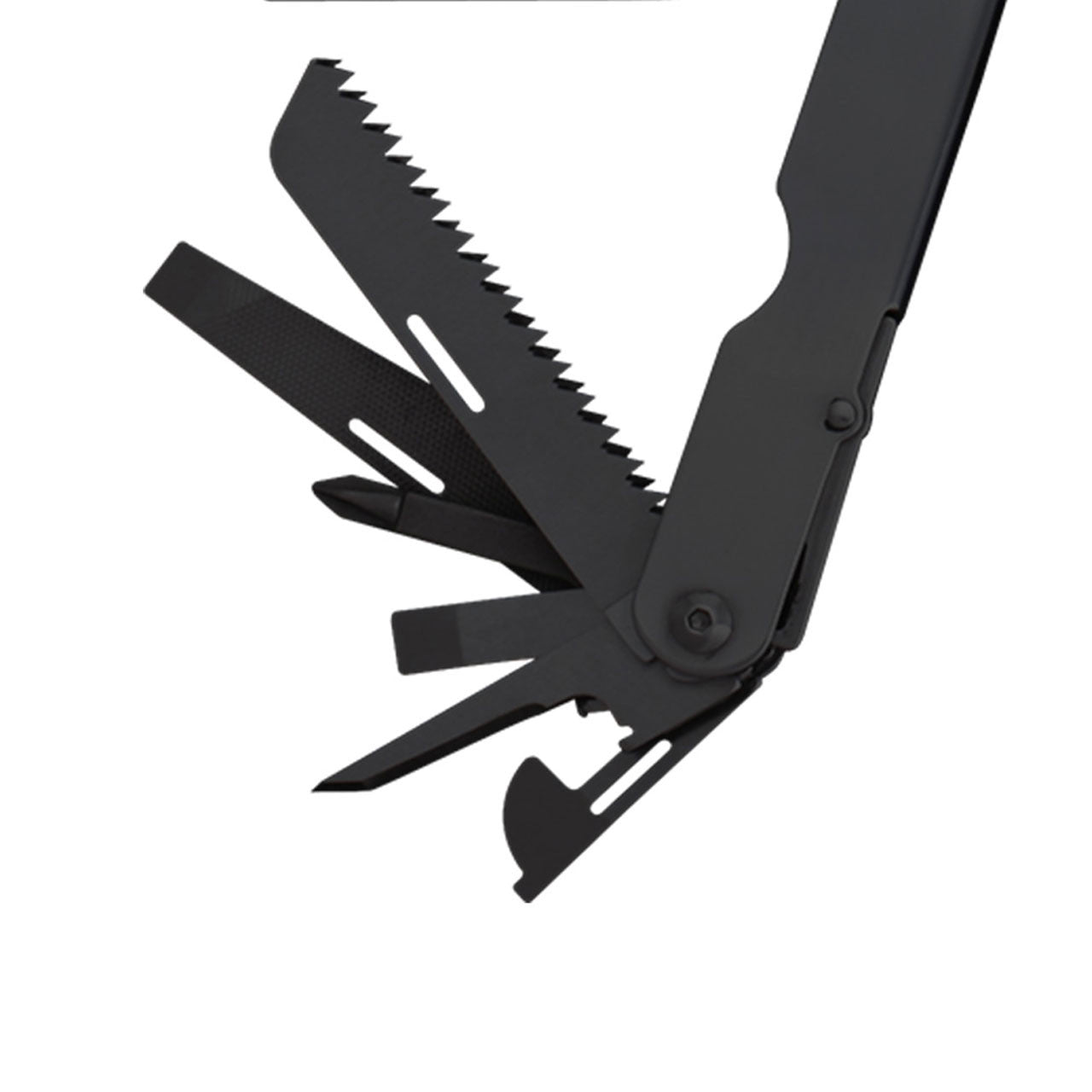 SOG PowerLock EOD Black Oxide Multitool with Nylon Sheath – 18 Tools in One (NEW)