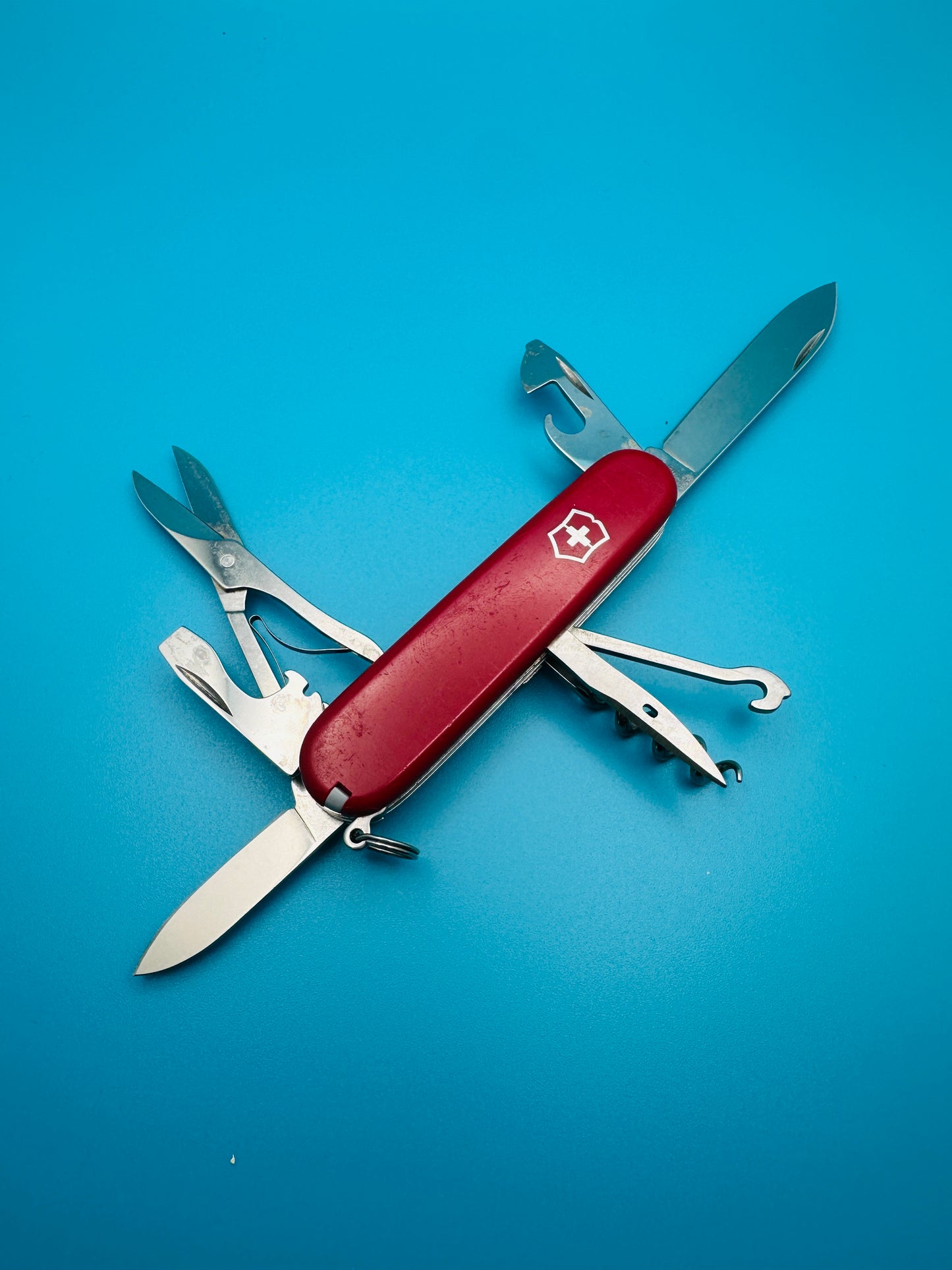 Victorinox Climber 91mm Swiss Army Knife β Red Multi-Tool (Used)