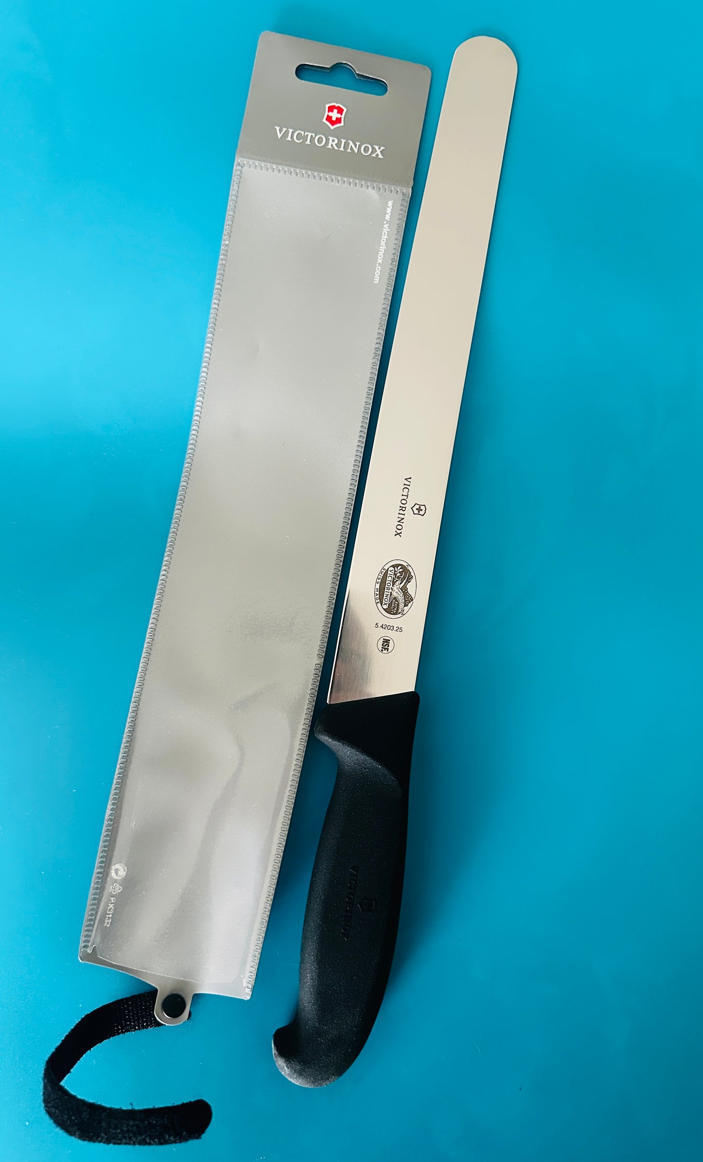 Victorinox 10" Swiss Slicing Knife 5.4203.25 – Fibrox Handle, Stainless Blade (NEW)