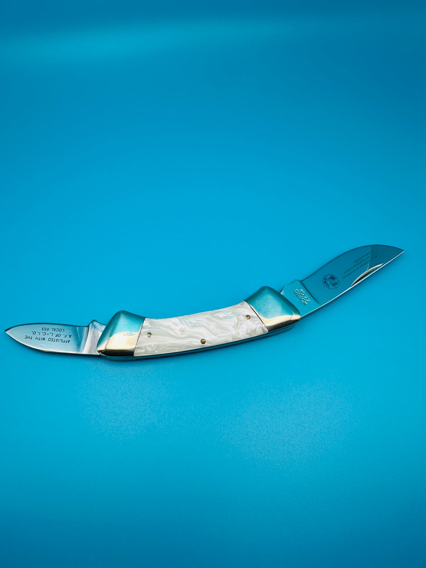 1977 Japan Canoe Knife – folded view