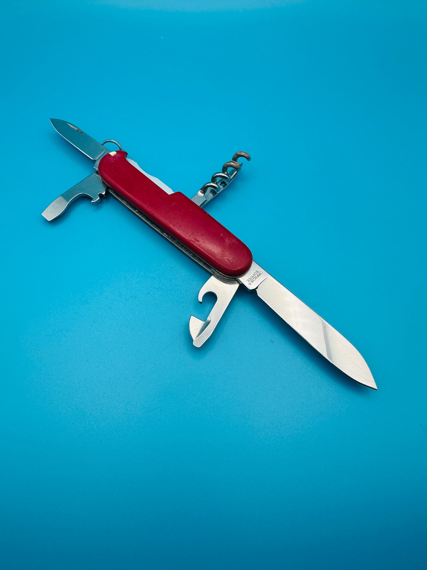 Victorinox Spartan 91mm Swiss Army Knife – Red Multi-Tool (Used)