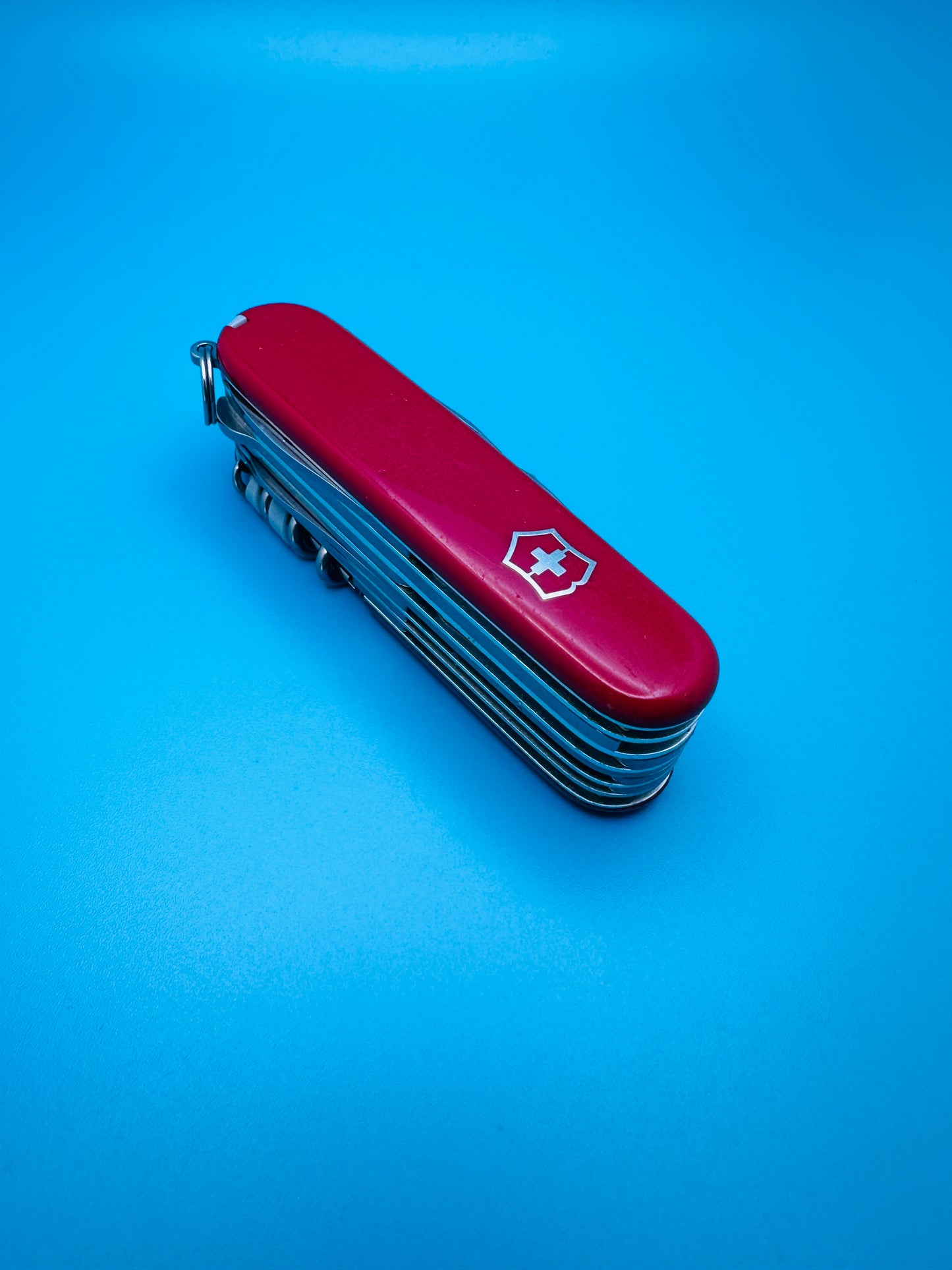 Victorinox Champion Plus 91mm Swiss Army Knife β Red Multi-Tool (Used)