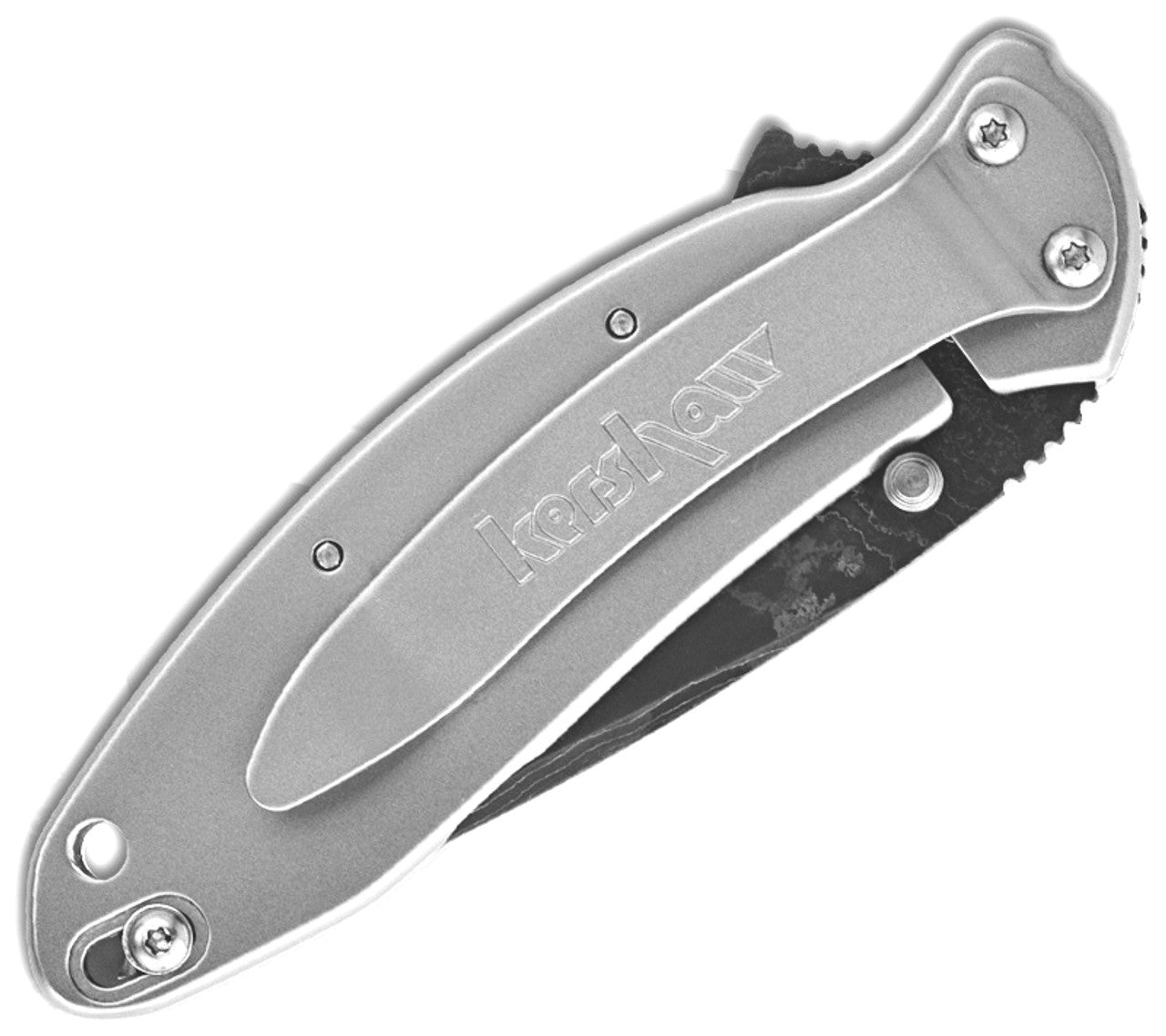 Kershaw Scallion 1620DAM Assisted Opening Knife – Damascus Blade, Frame Lock (NEW)