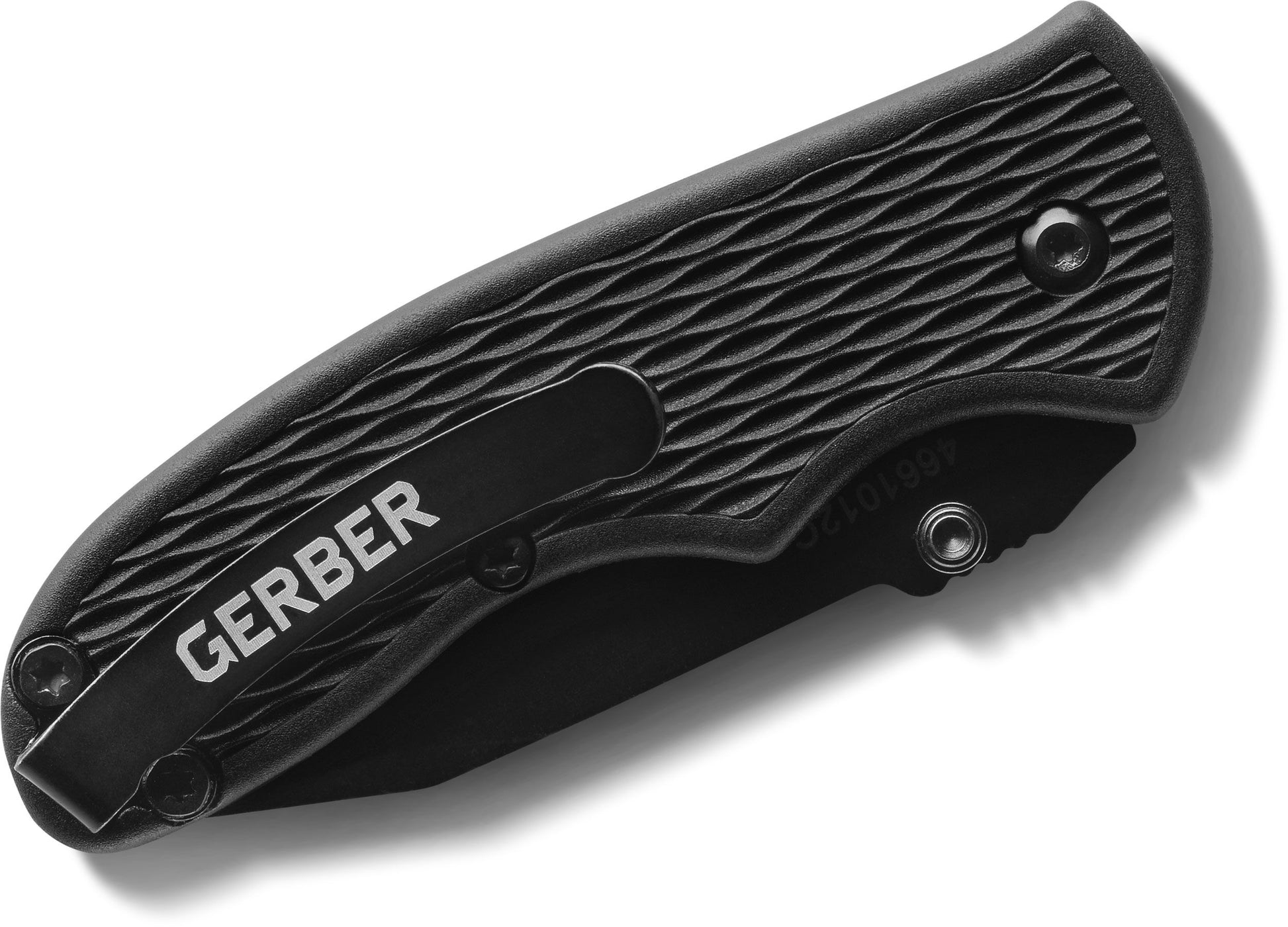 Closed Gerber FAST Draw knife with visible logo and pocket clip