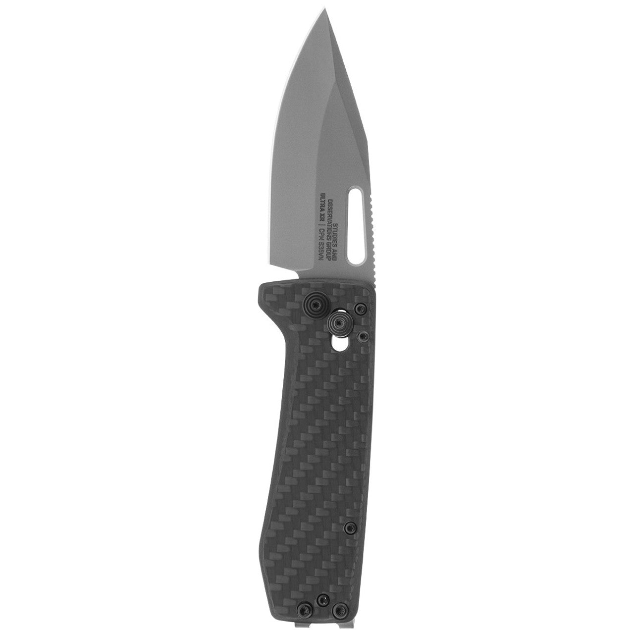 SOG Ultra XR Carbon Fiber Folding Knife – Premium EDC Pocket Knife (NEW)