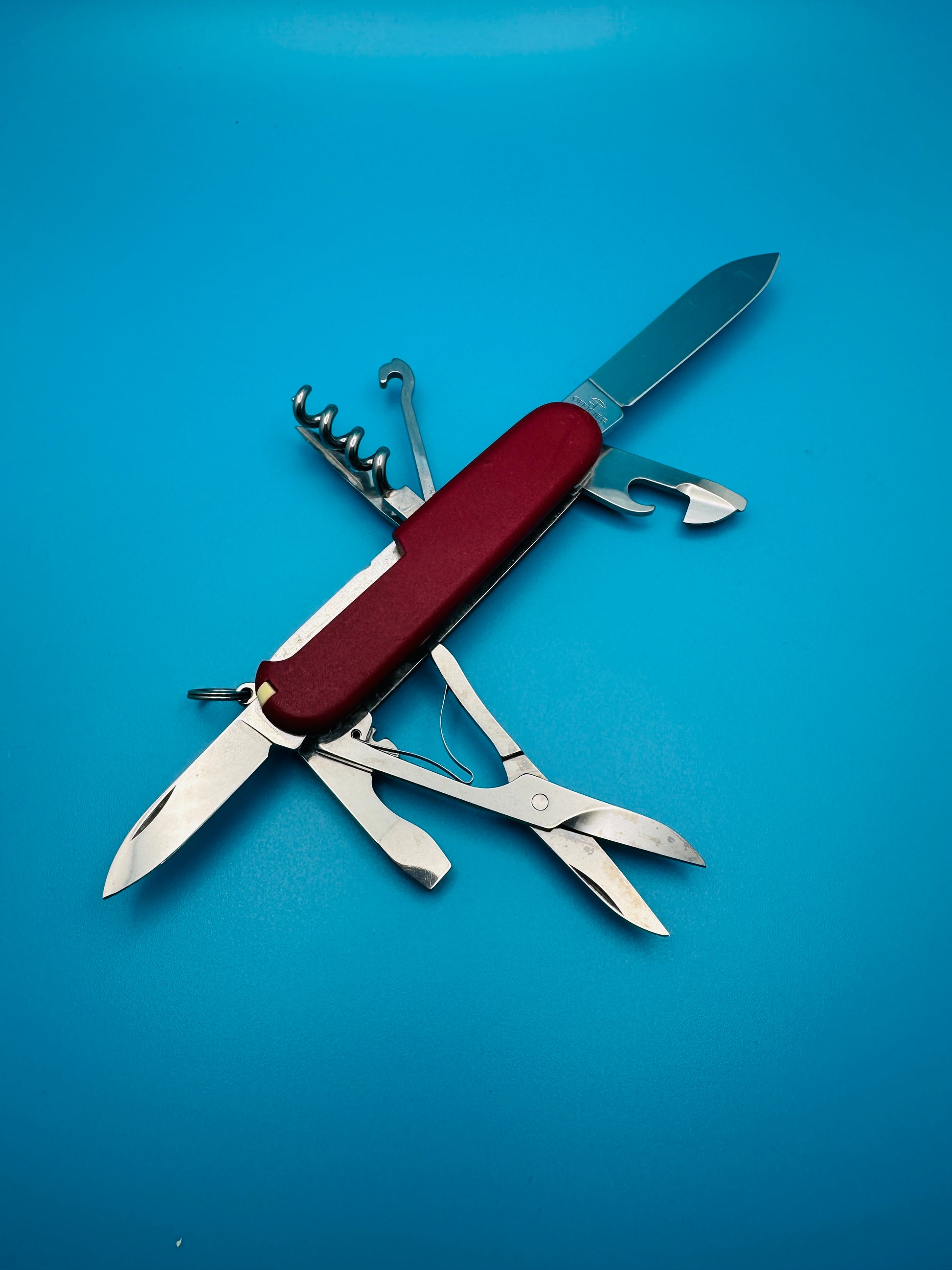Victorinox Climber 91mm Swiss Army Knife – Red Matte Multi-Tool (Used)