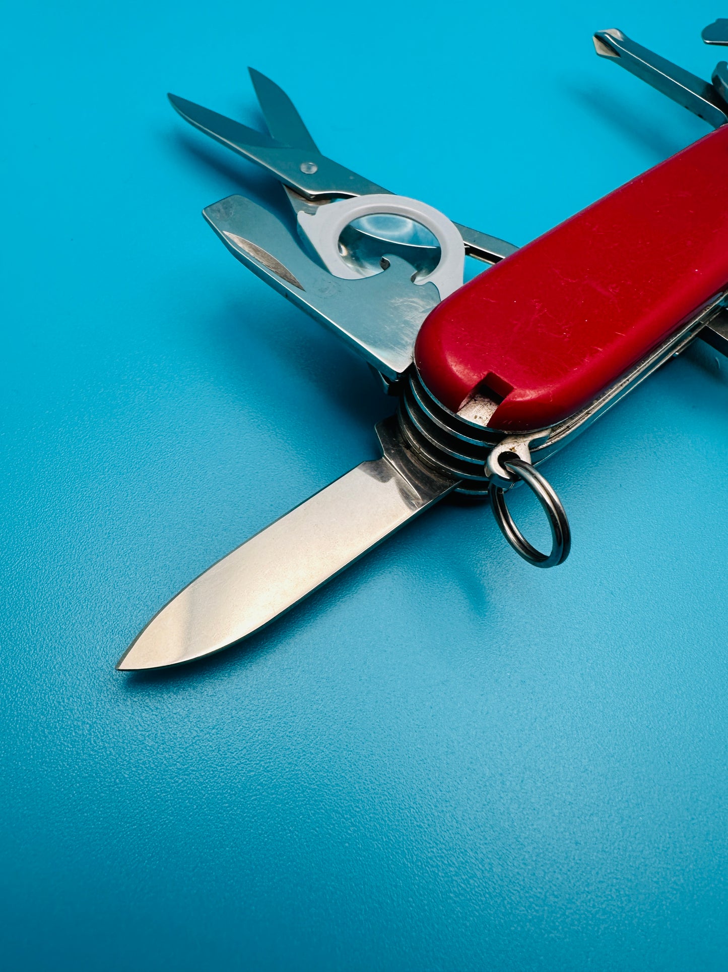 Victorinox Explorer 91mm Swiss Army Knife – Red Multi-Tool (Used)