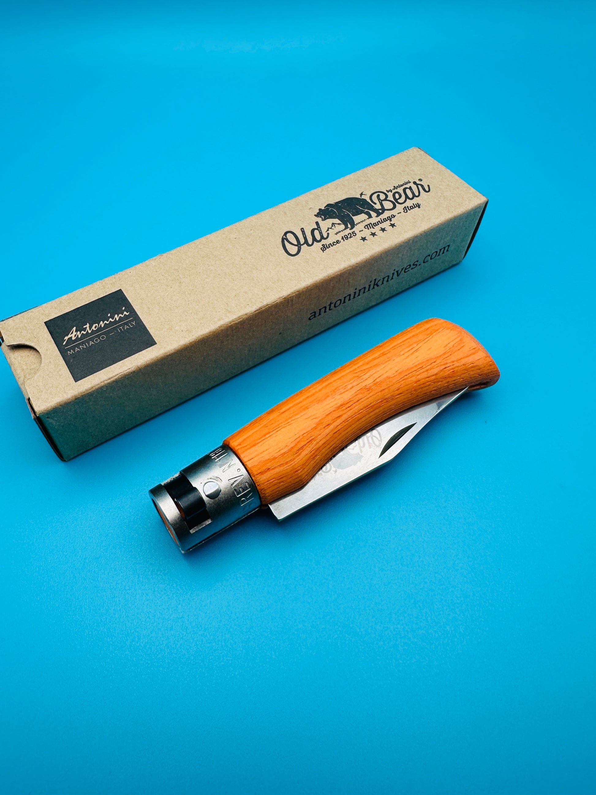 Old Bear XS knife with original box – Made in Italy