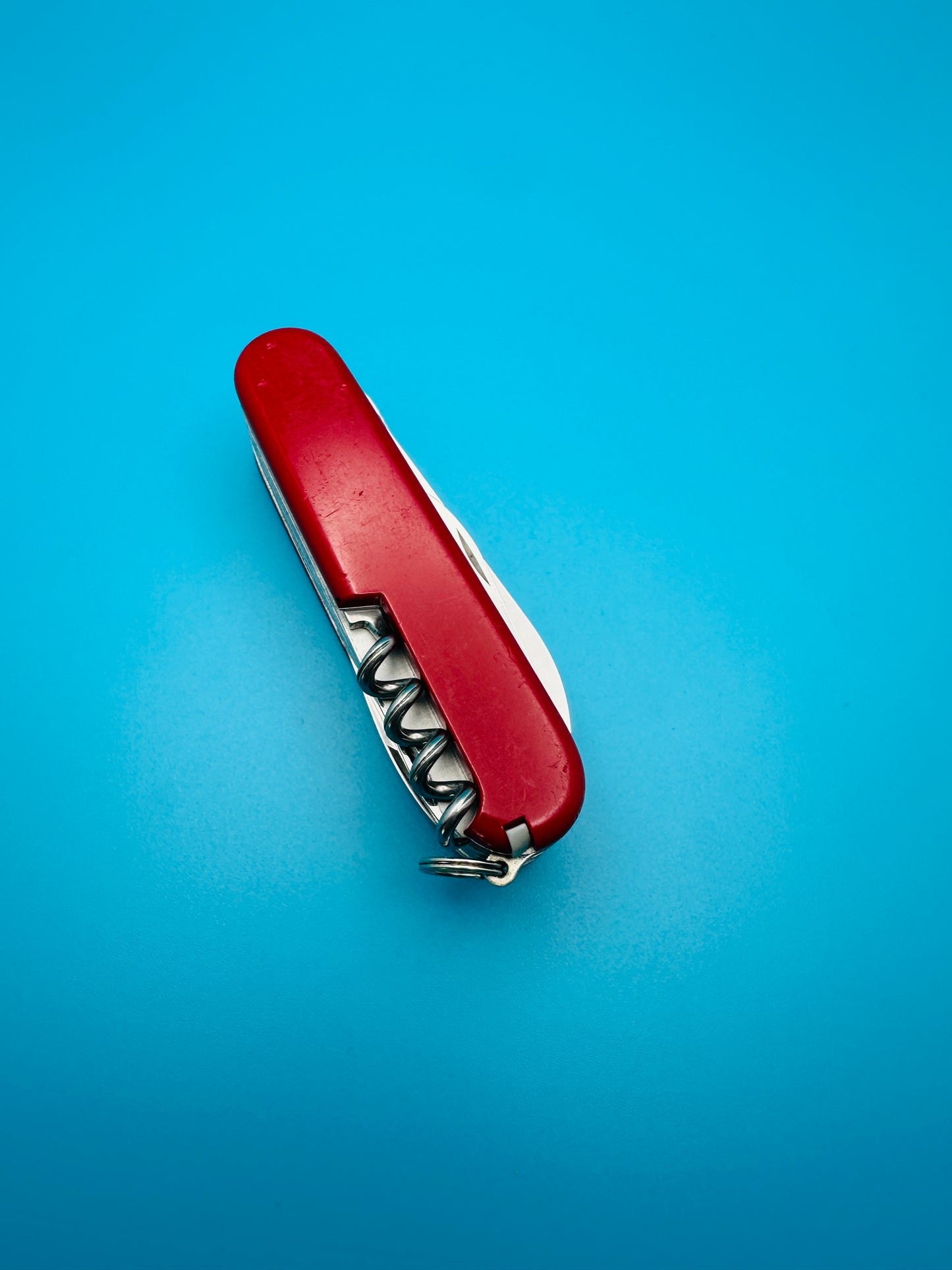 1978 Vintage Victorinox Champion Original Hoffritz Swiss Army Knife 91mm Red