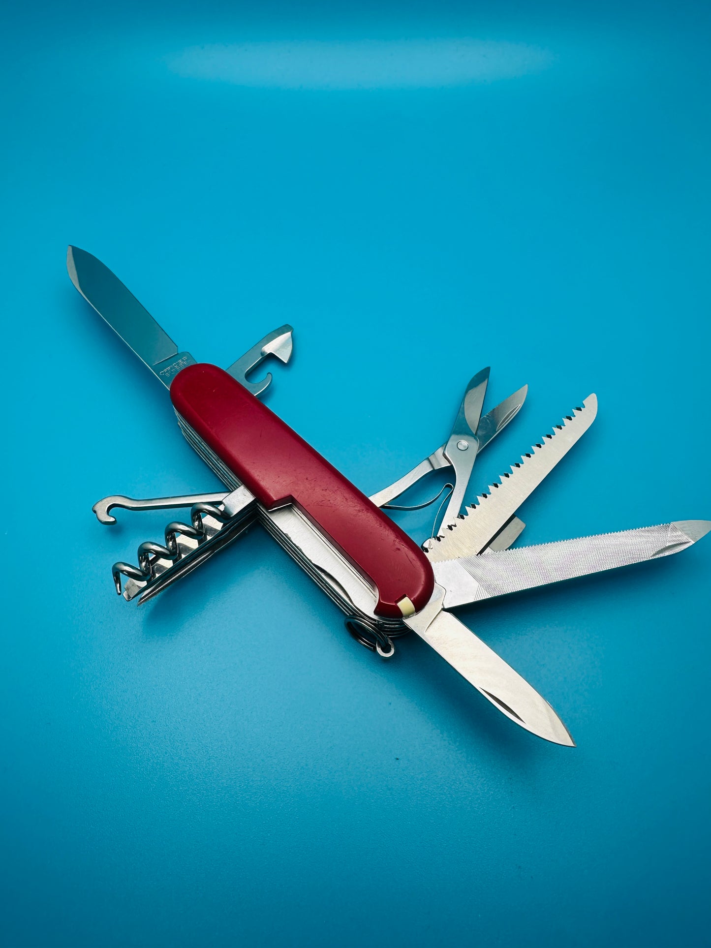 Victorinox Ranger 91mm Swiss Army Knife – Red Multi-Tool (Used)