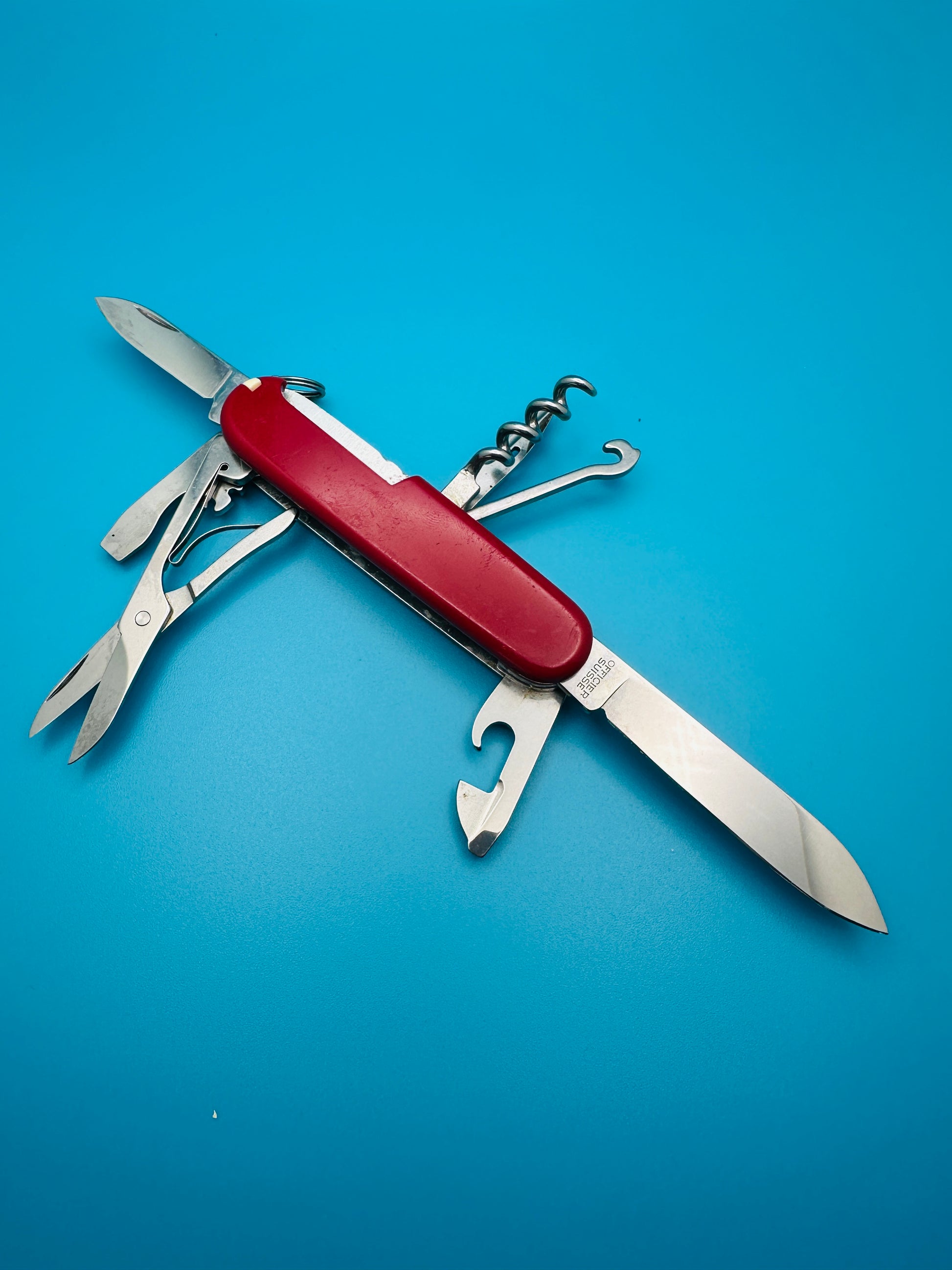 Victorinox Climber 91mm Swiss Army Knife – Red Multi-Tool (Used)