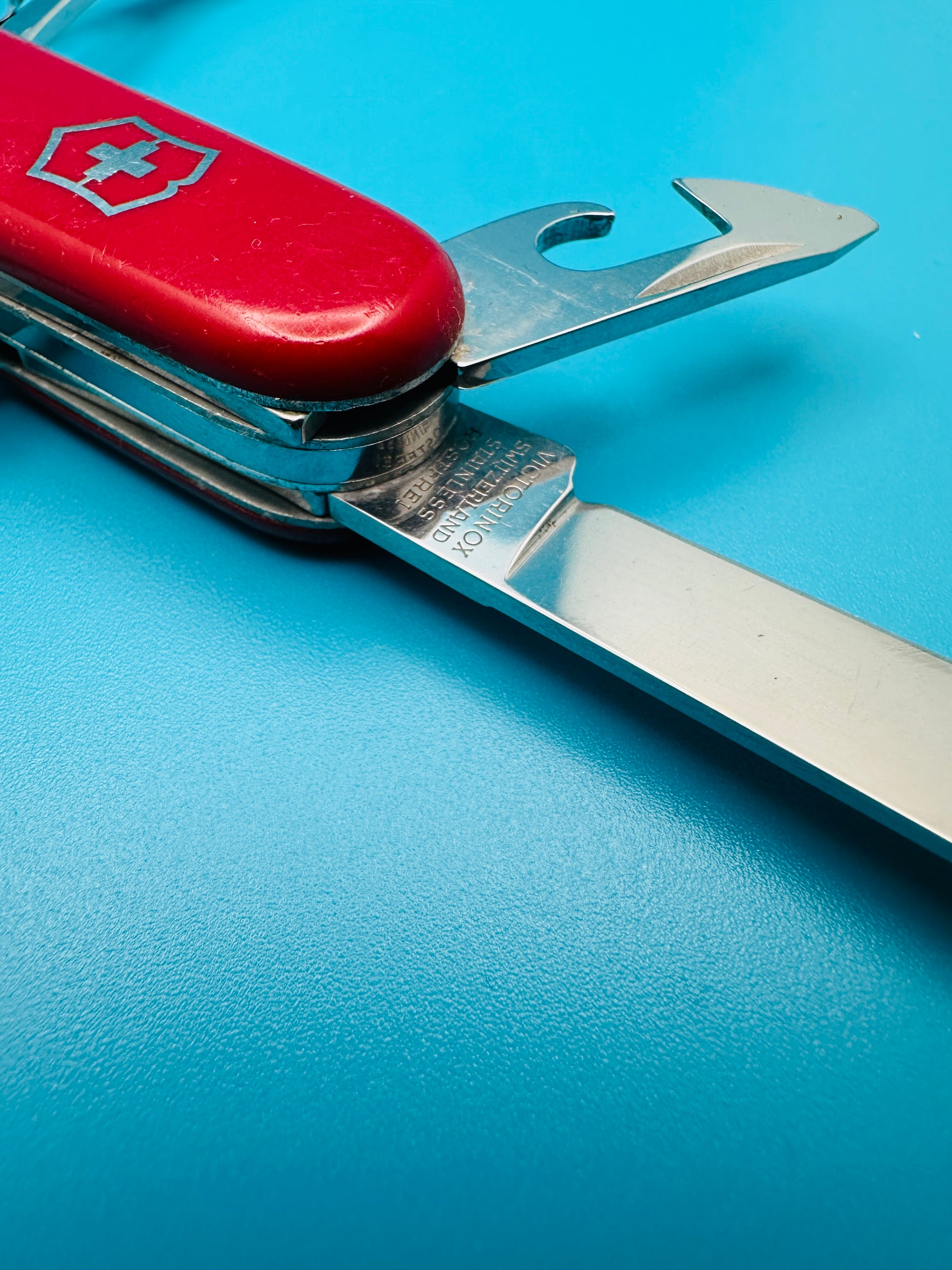 Victorinox Salesman Vintage Rare Swiss Army Knife 84mm!!! – Red Multi-Tool (Used)