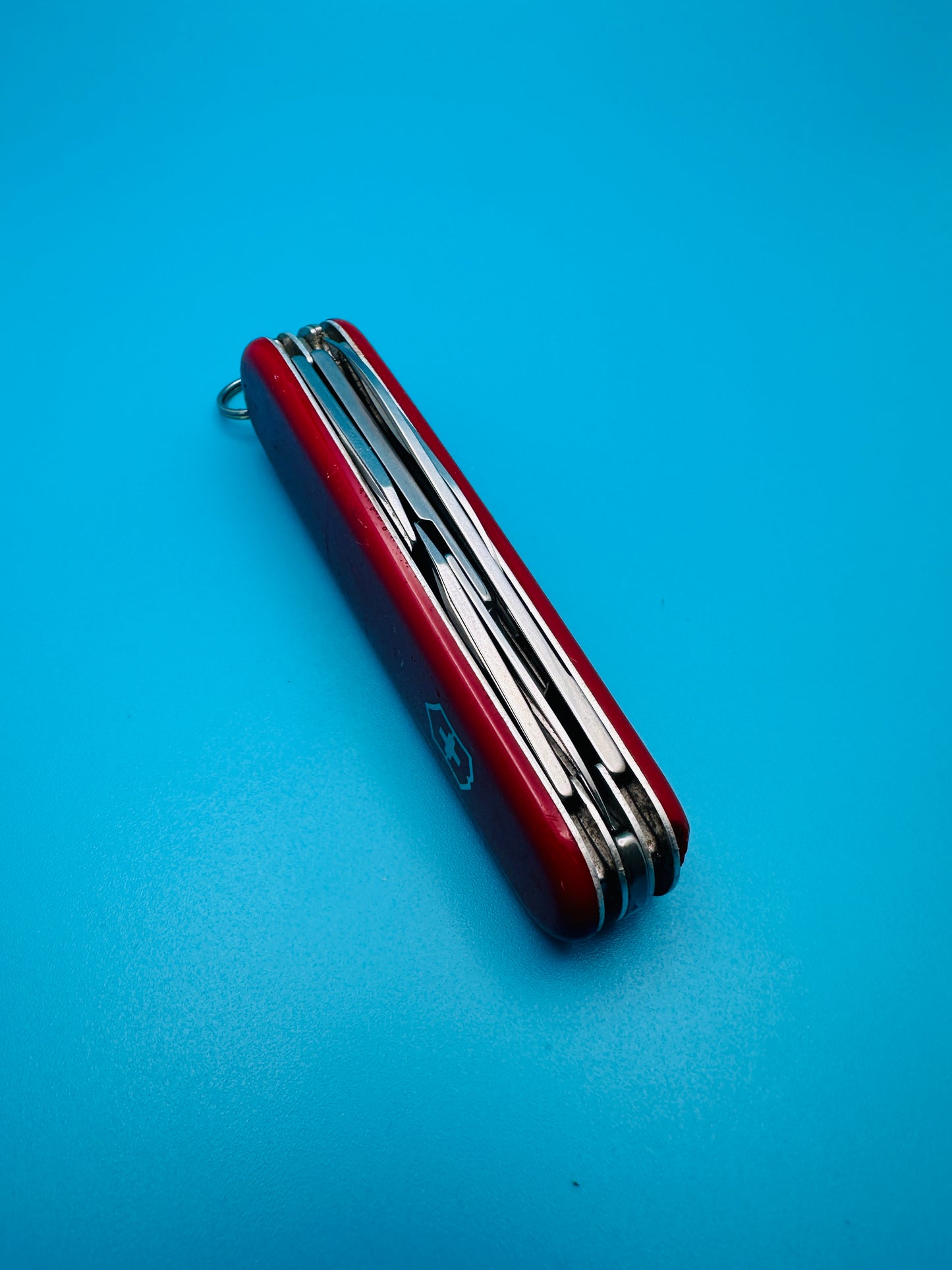 Victorinox Super Tinker 91mm Swiss Army Knife – Red Multi-Tool (Used)