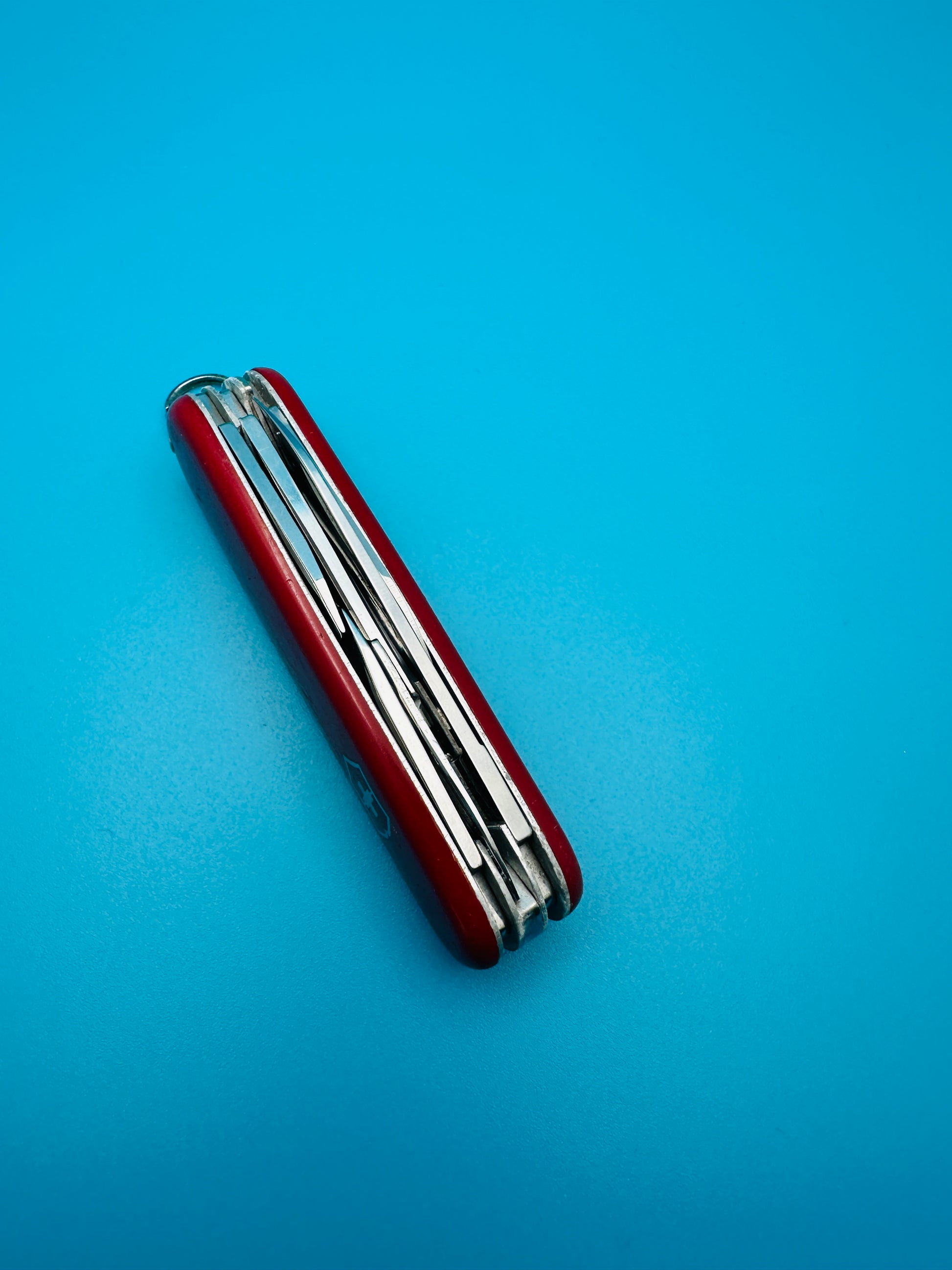 Victorinox Salesman Vintage Rare Swiss Army Knife 84mm!!! – Red Multi-Tool (Used)