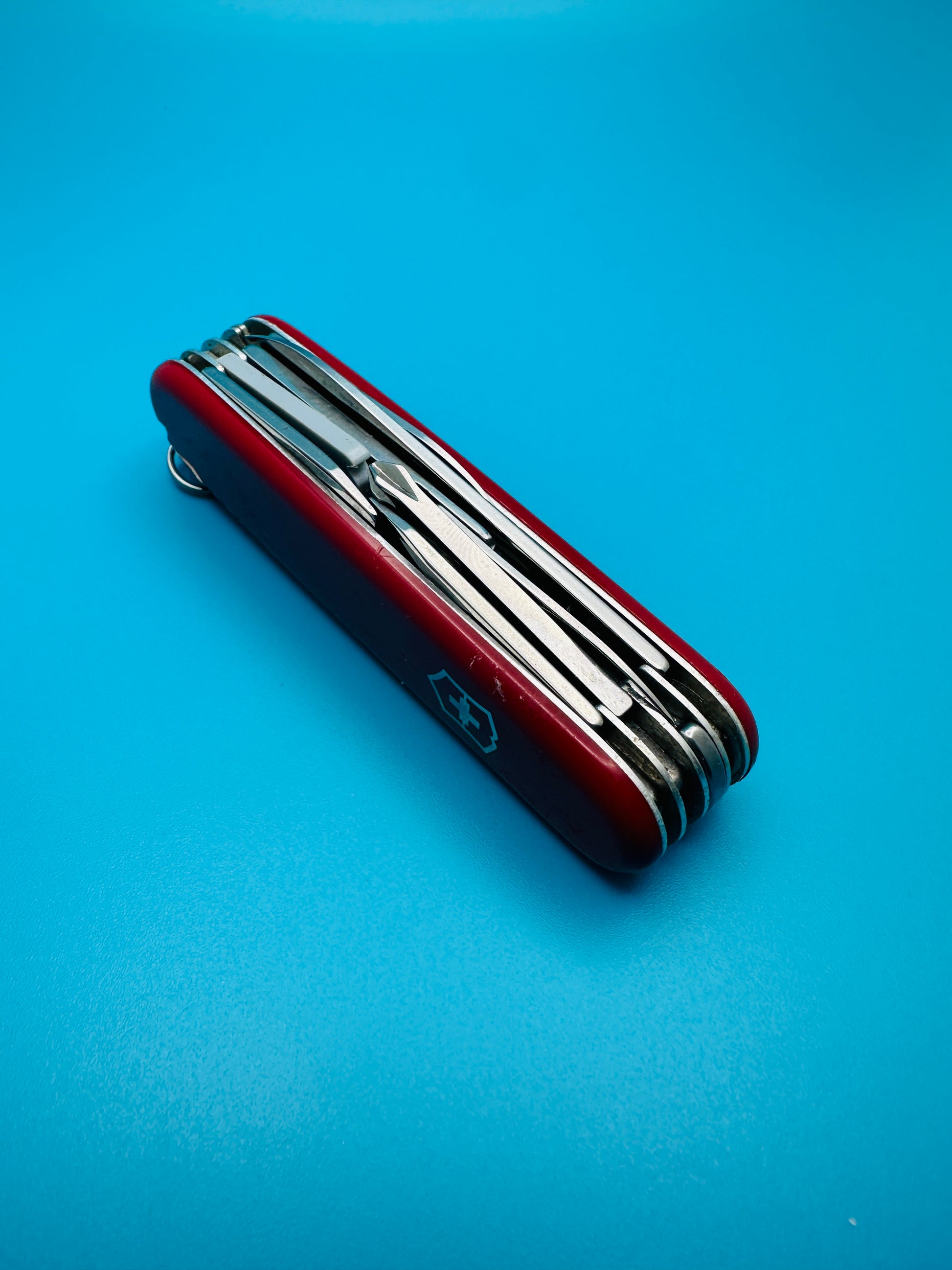 Victorinox Explorer 91mm Swiss Army Knife – Red Multi-Tool (Used)