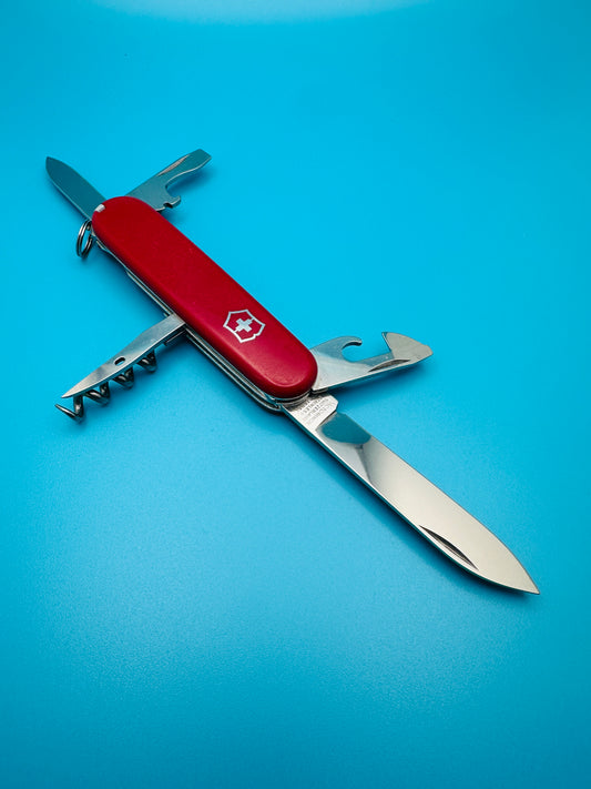 Victorinox Spartan 91mm Swiss Army Knife – Red Multi-Tool (Used)