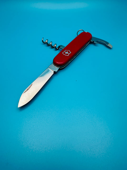 Victorinox Waiter Swiss Army Knife 84mm – Red Multi-Tool (Used)