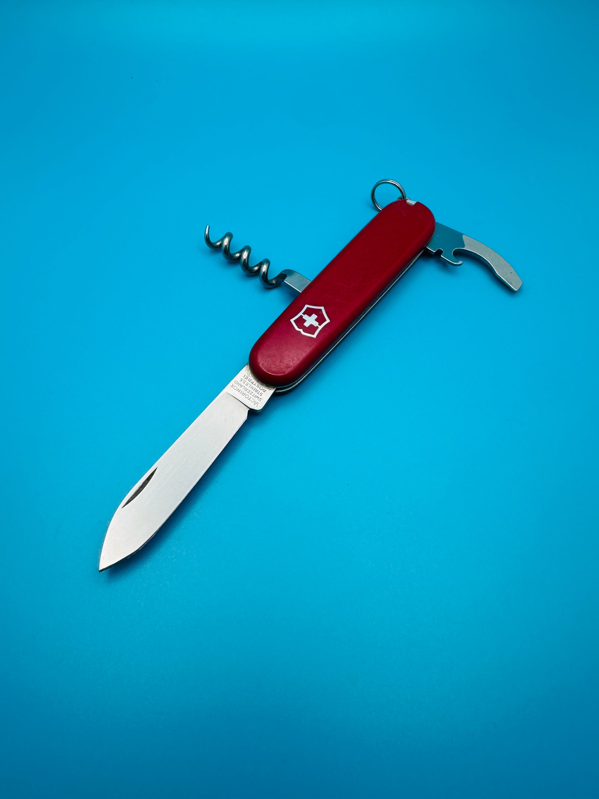 Victorinox Waiter 84mm Swiss Army Knife – Red Multi-Tool (Used)