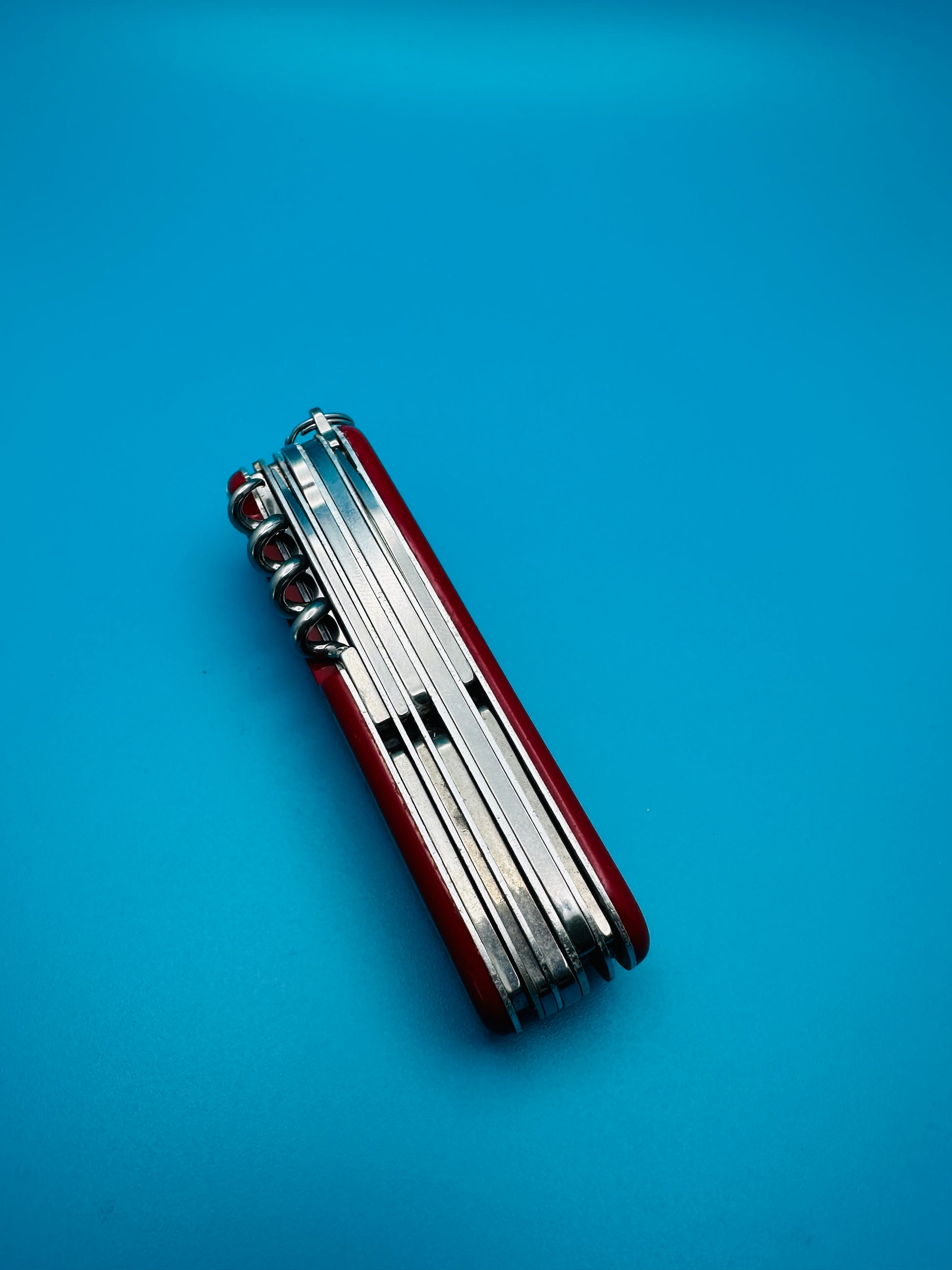 Victorinox Woodsman Vintage Rare Swiss Army Knife – Red Multi-Tool (Used)