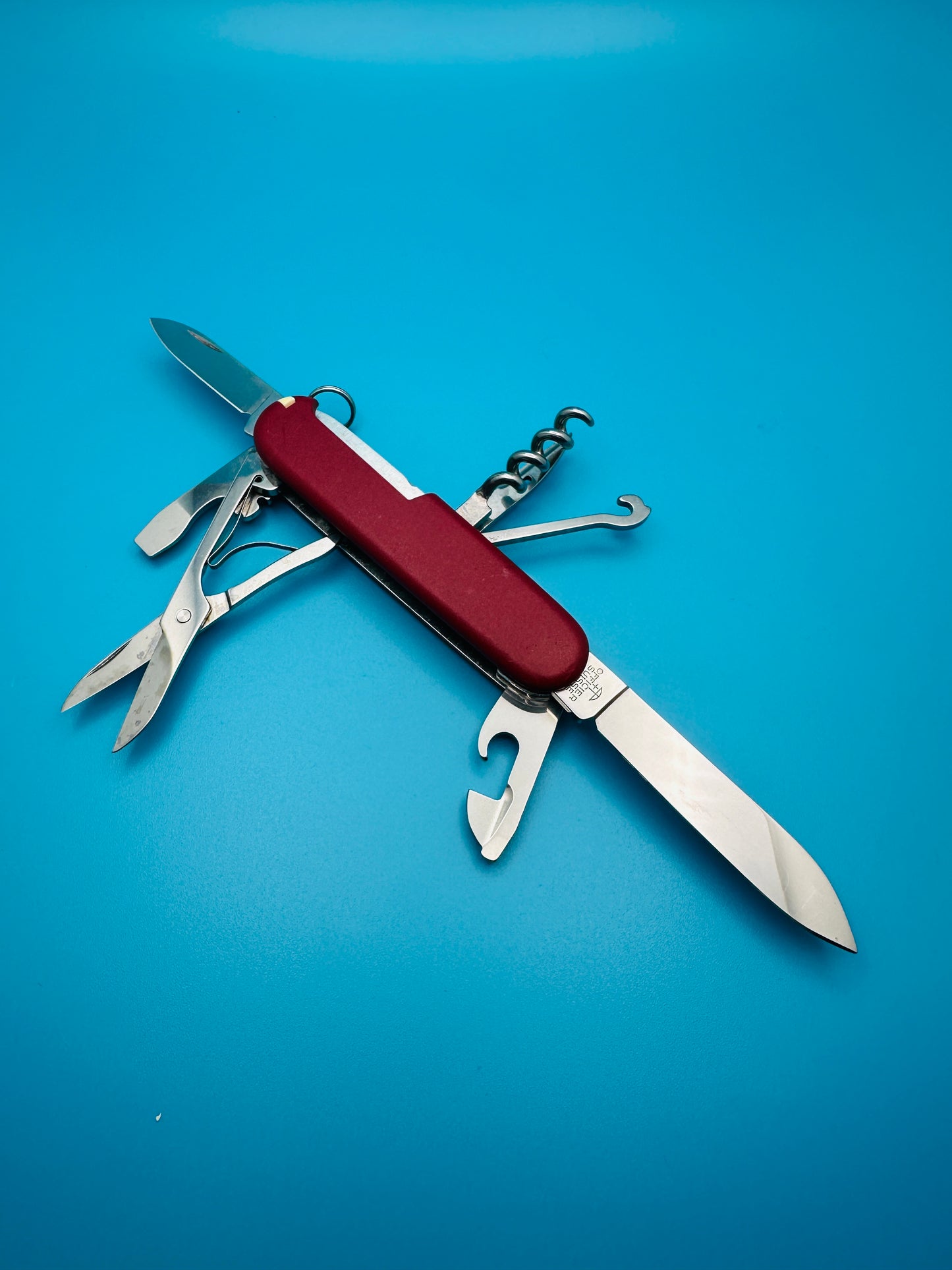 Victorinox Climber 91mm Swiss Army Knife – Red Matte Multi-Tool (Used)