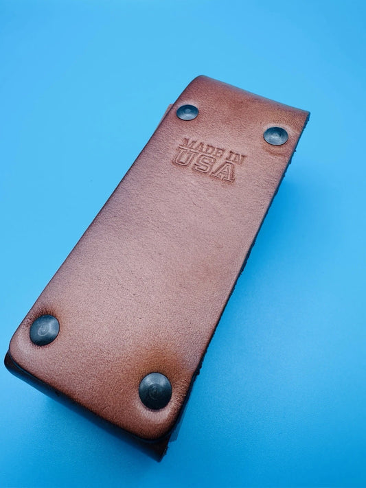 Gerber Brown Leather Sheath for Center-Drive & MP600 Multitools Belt Pouch Case